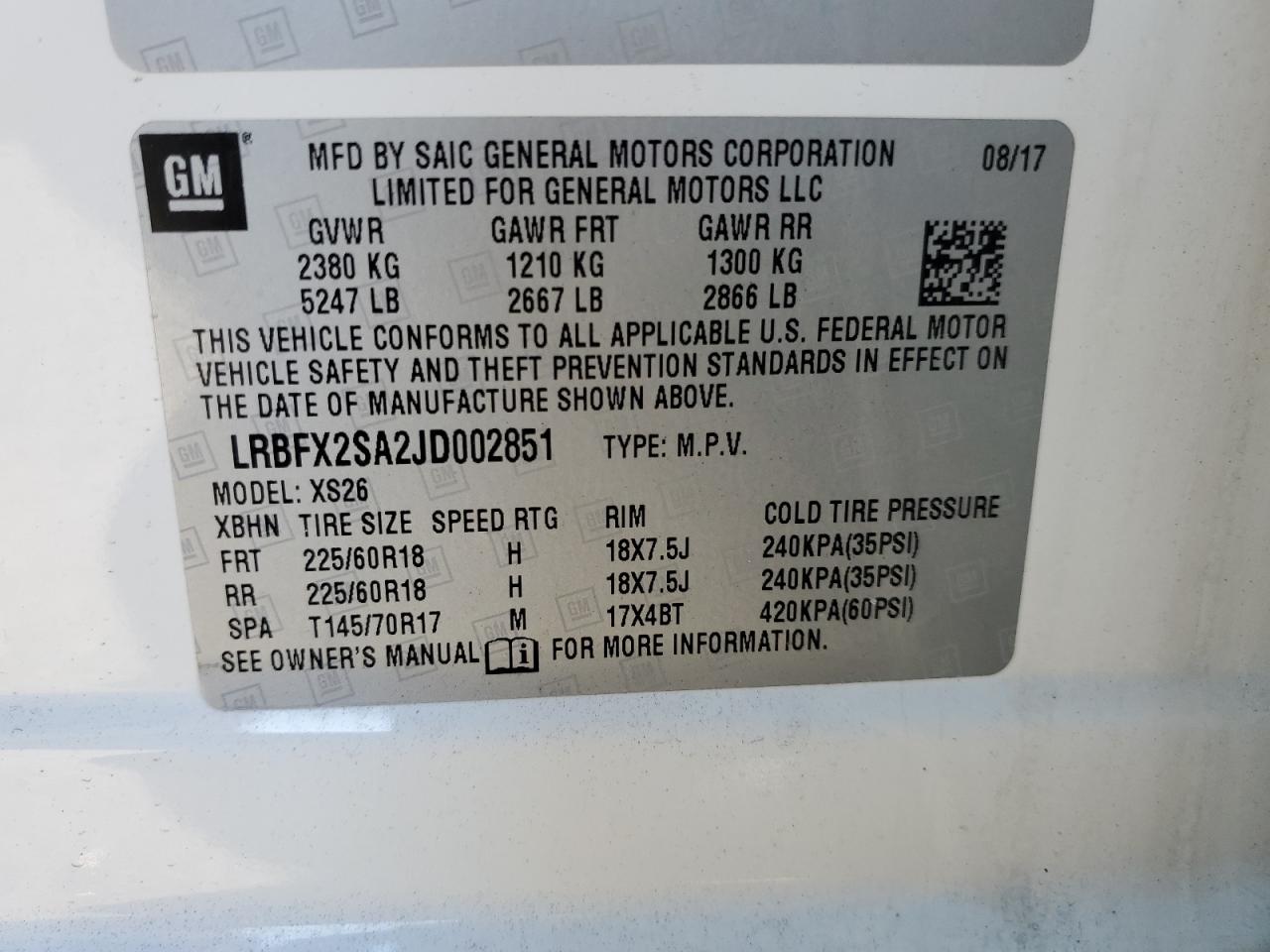 2018 Buick Envision - Image 15