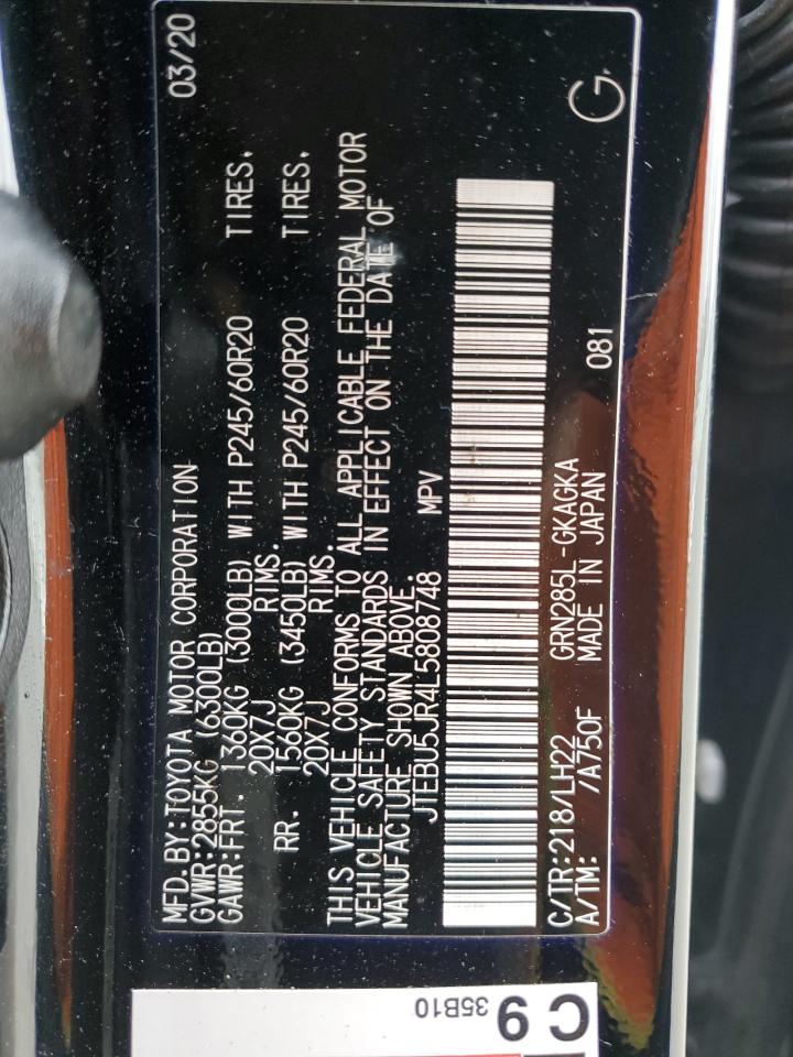 2020 Toyota 4Runner - Image 13
