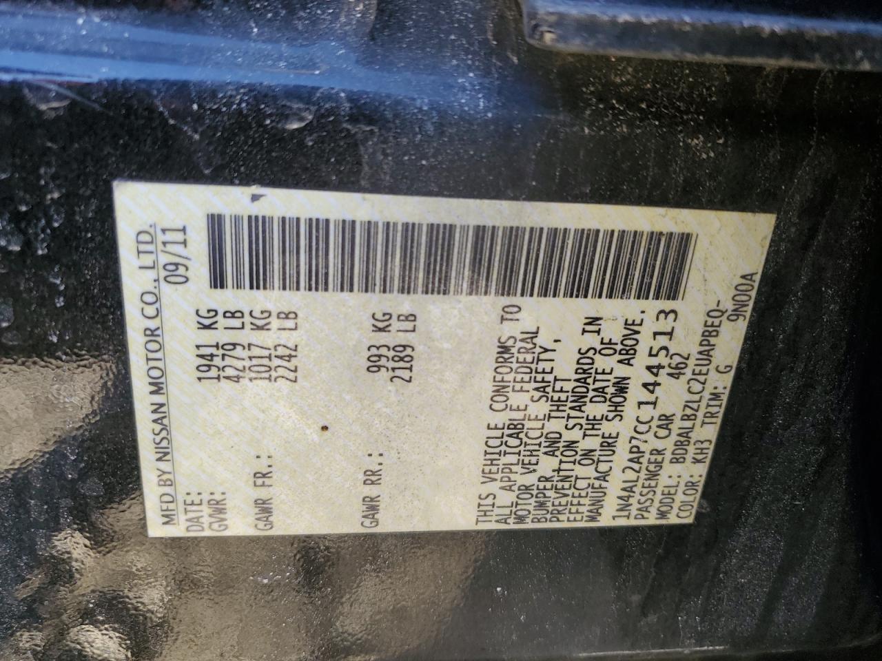 2012 Nissan Altima - Image 13