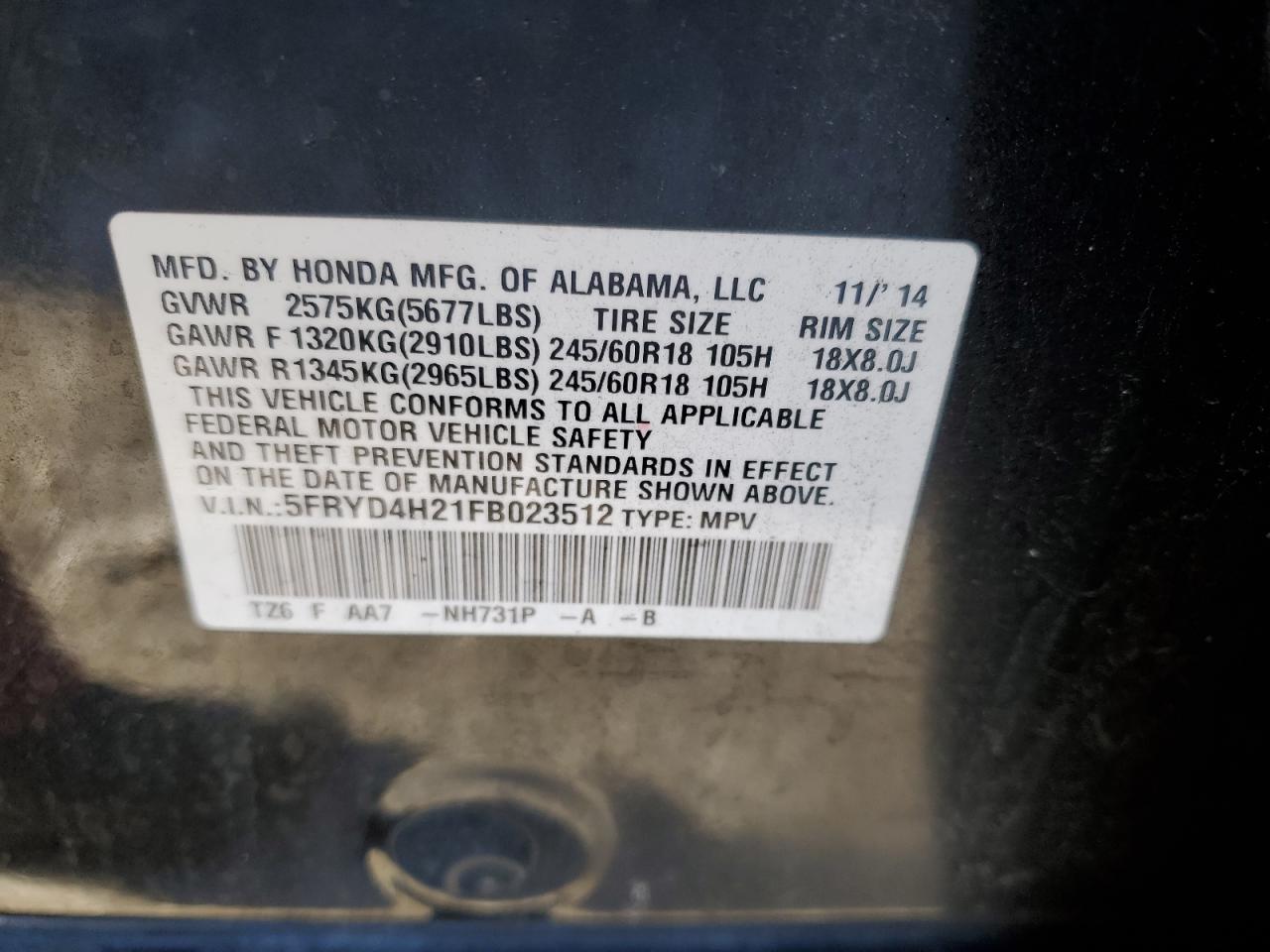 2015 Acura MDX - Image 13