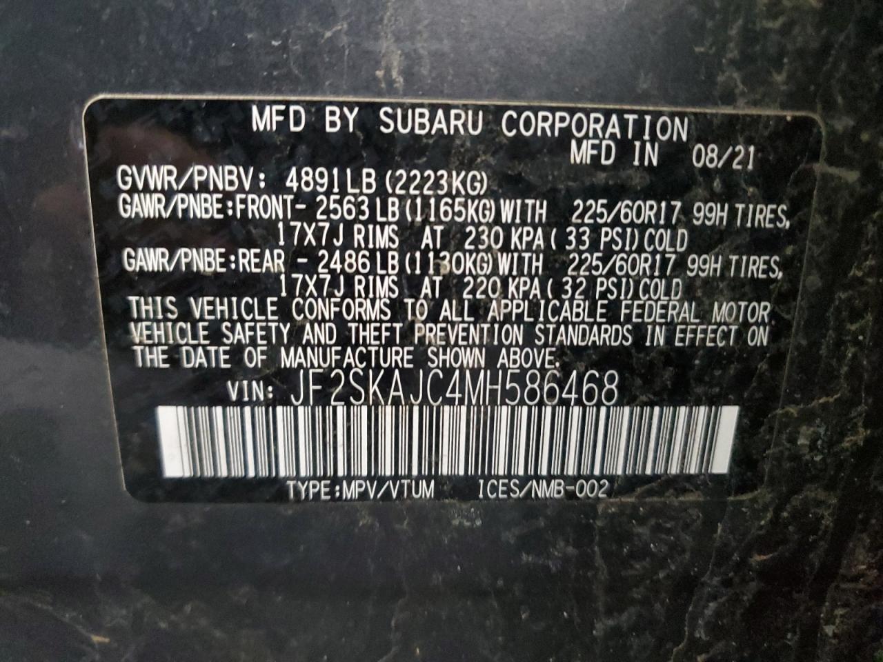 2021 Subaru Forester - Image 14