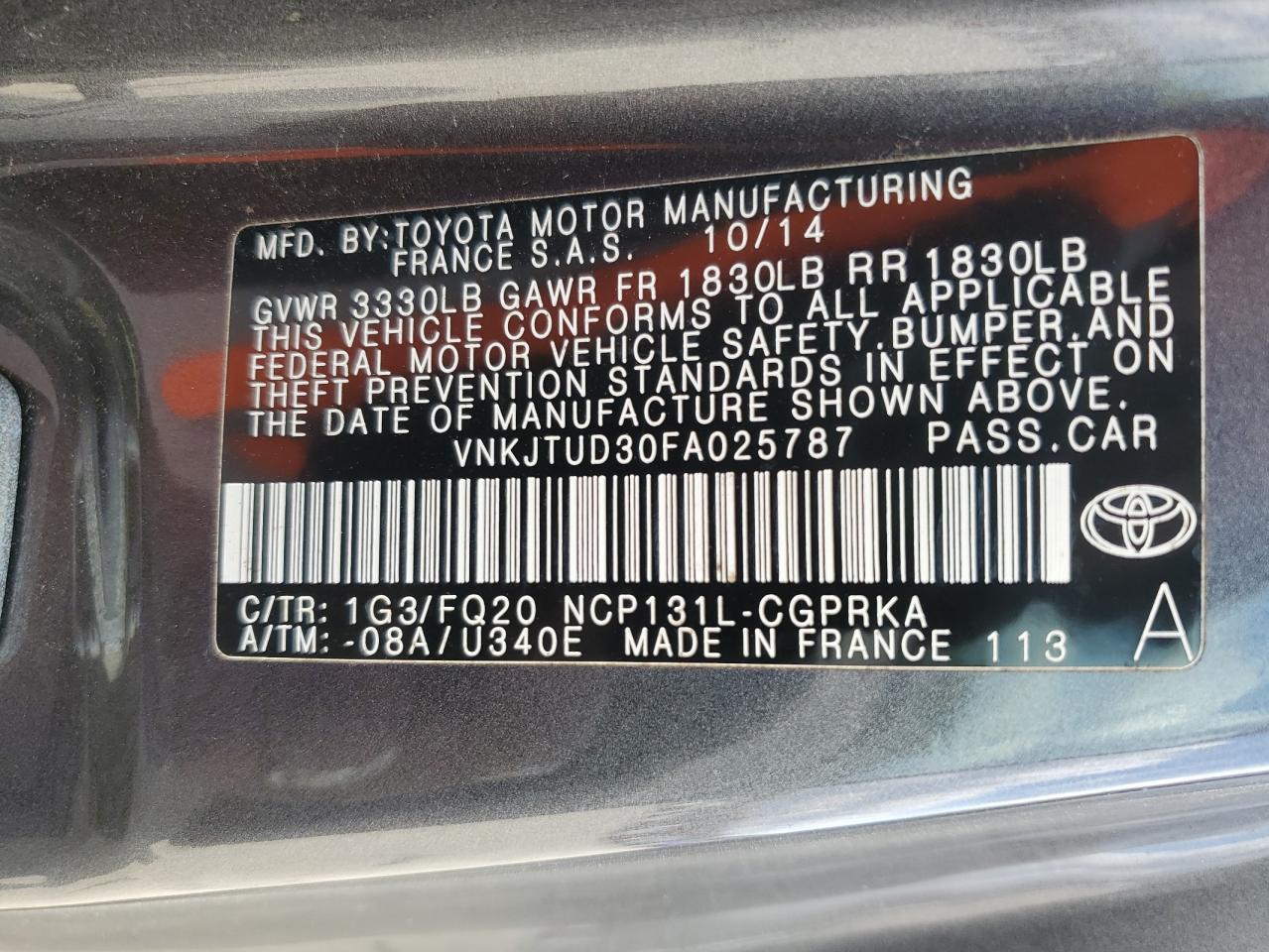 2015 Toyota Yaris - Image 12