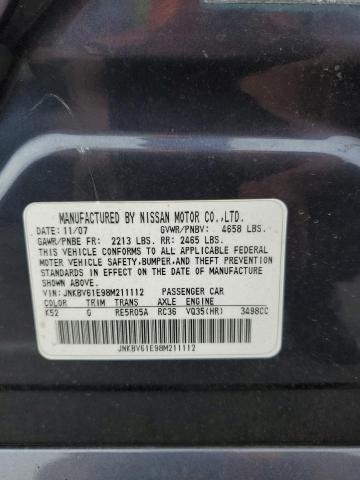 2008 INFINITI G35 