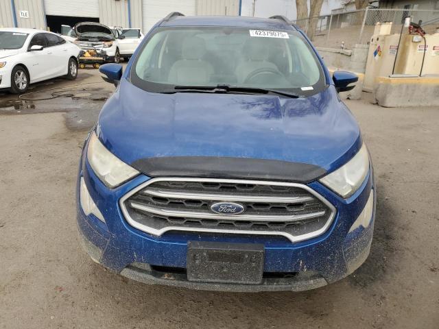  FORD ECOSPORT 2019 Blue