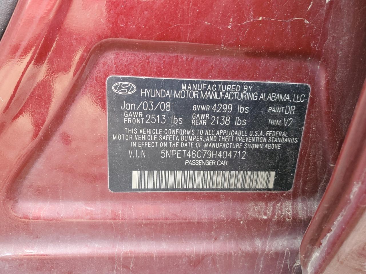 2009 Hyundai Sonata - Image 13