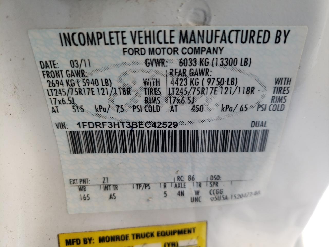 2011 Ford F350 - Image 12