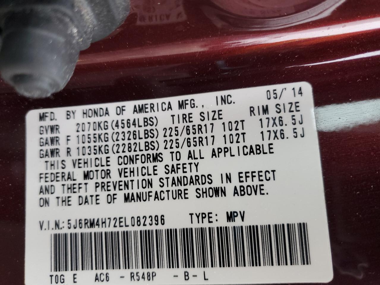 2014 Honda CR-V - Image 12