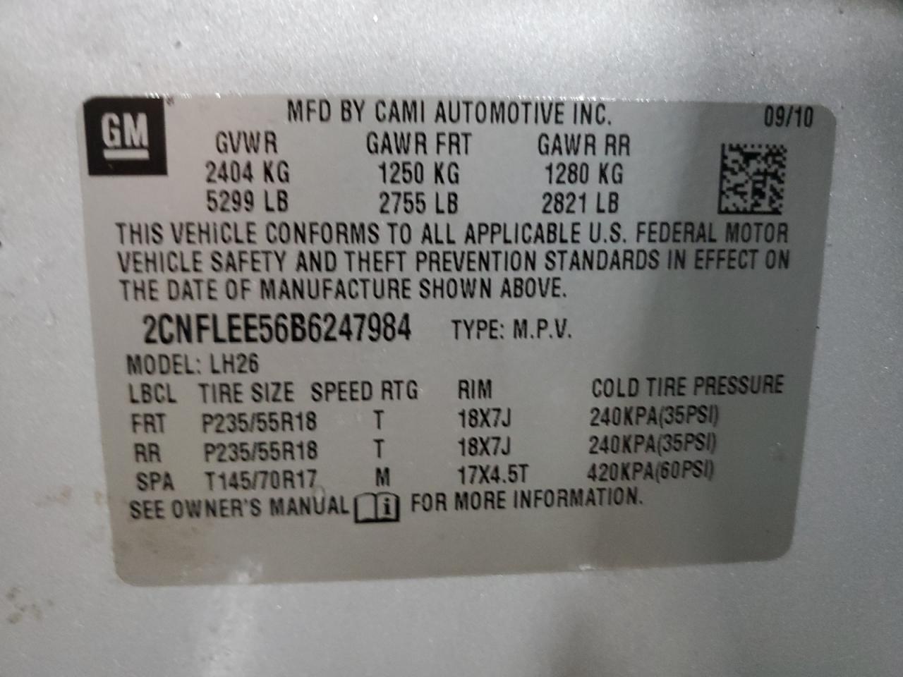 2011 Chevrolet Equinox - Image 13