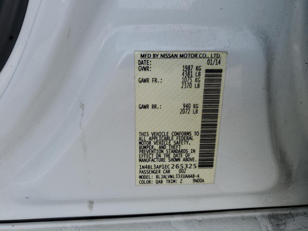 2014 Nissan Altima - Image 12