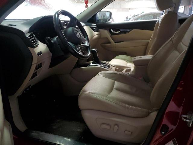  NISSAN ROGUE 2017 Красный