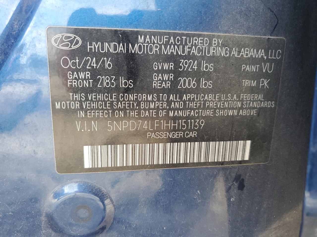 2017 Hyundai Elantra - Image 13