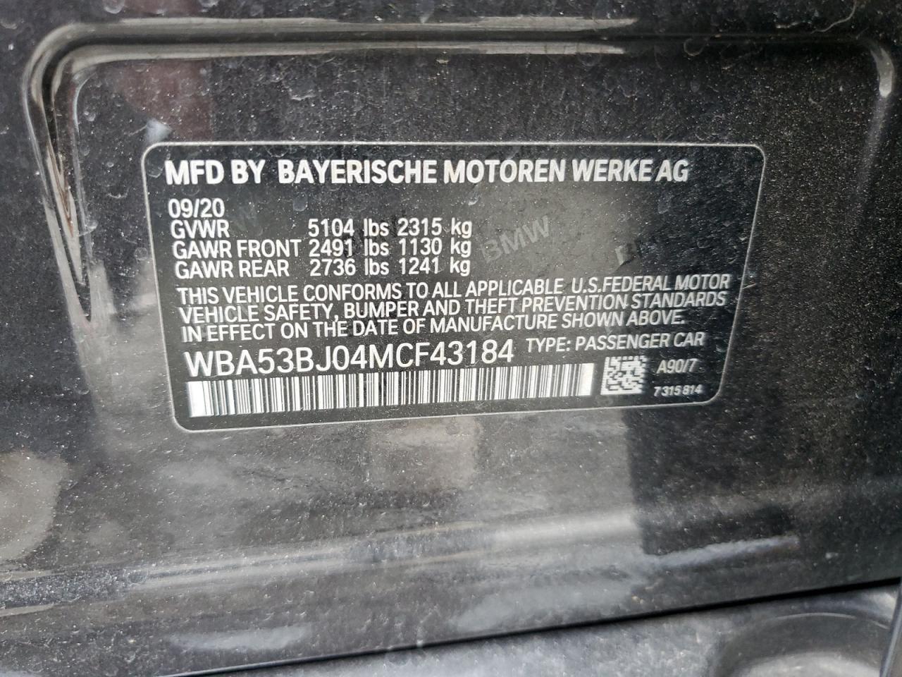2021 BMW 5er - Image 12