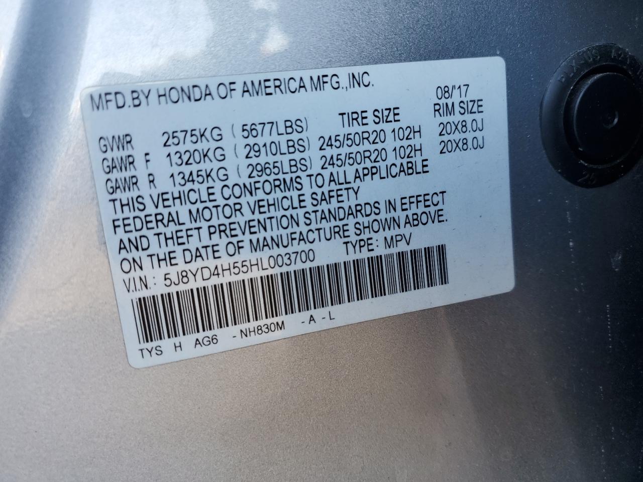2017 Acura MDX - Image 14