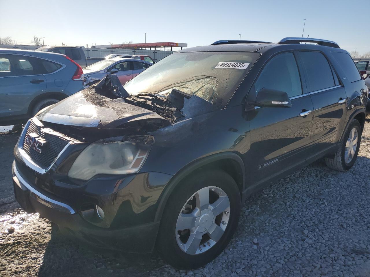 2008 Gmc Acadia Slt-2 for Sale in Cahokia Heights, IL - Burn - Engine