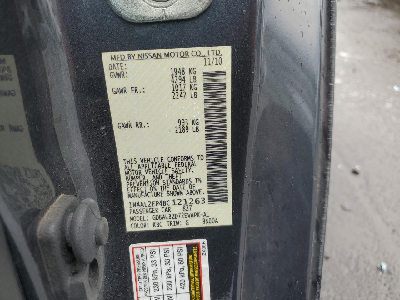 2011 Nissan Altima - Image 13