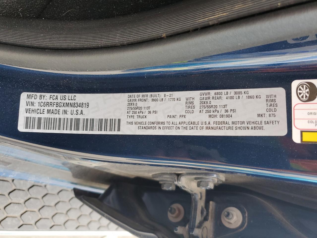 2021 RAM 1500 - Image 13
