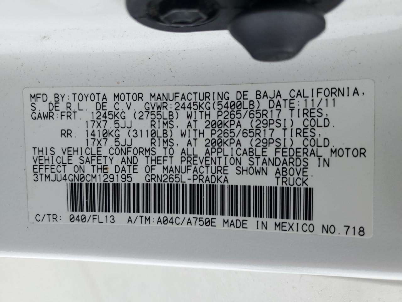 2012 Toyota Tacoma - Image 14