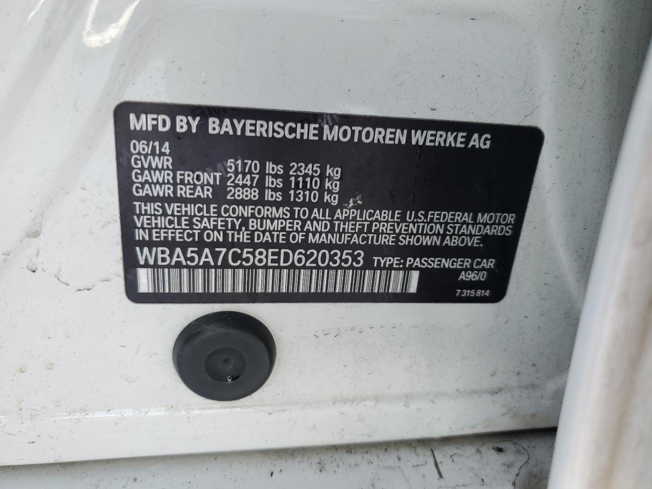 2014 BMW 5er - Image 12