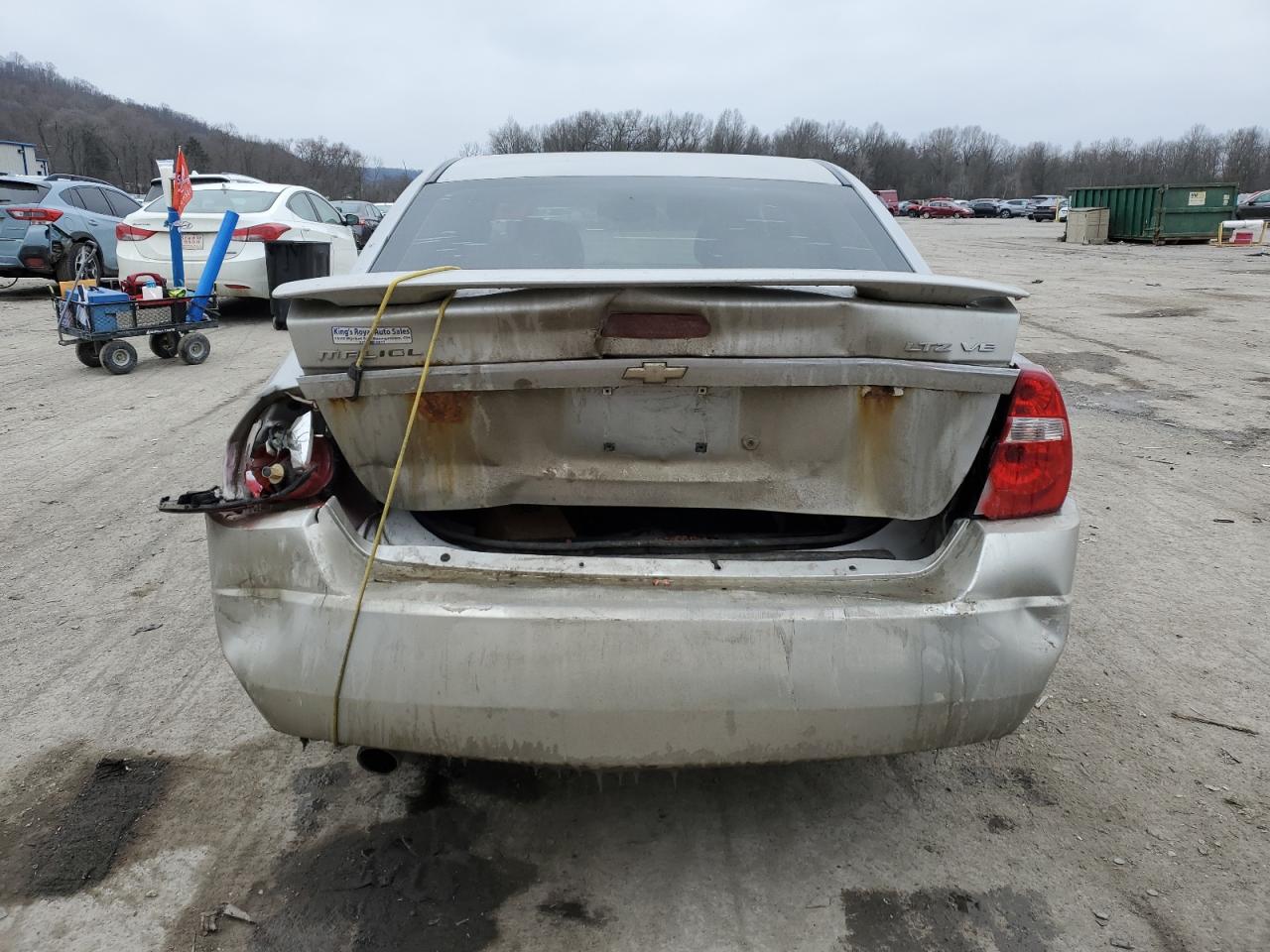2007 Chevrolet Malibu Ltz VIN: 1G1ZU57N67F296524 Lot: 55509065