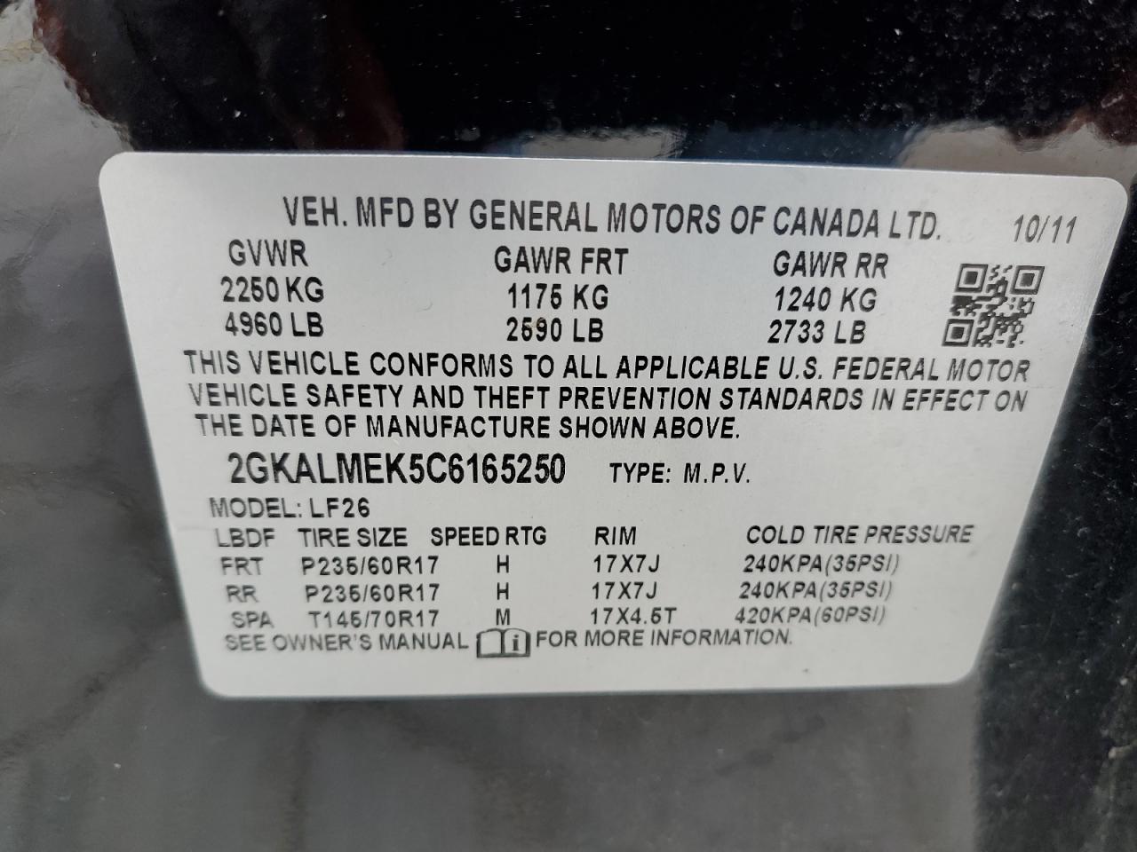 2012 GMC Terrain - Image 16