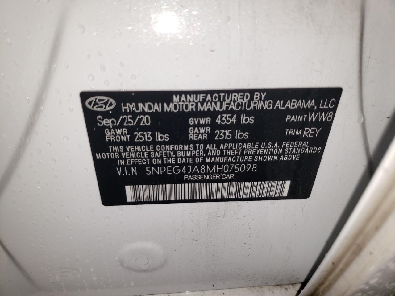 2021 Hyundai Sonata - Image 13