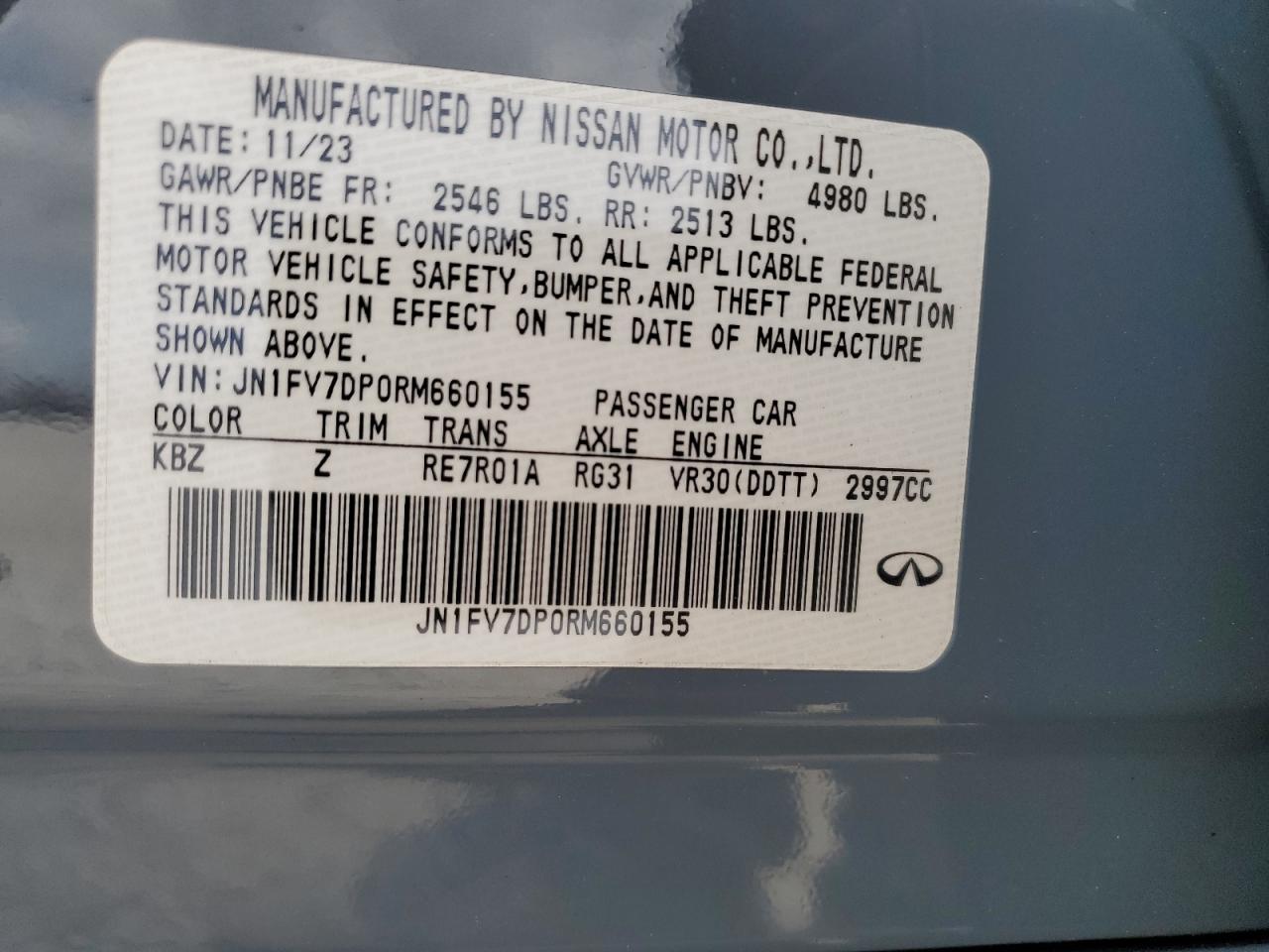 2024 Infiniti Q50 - Image 12