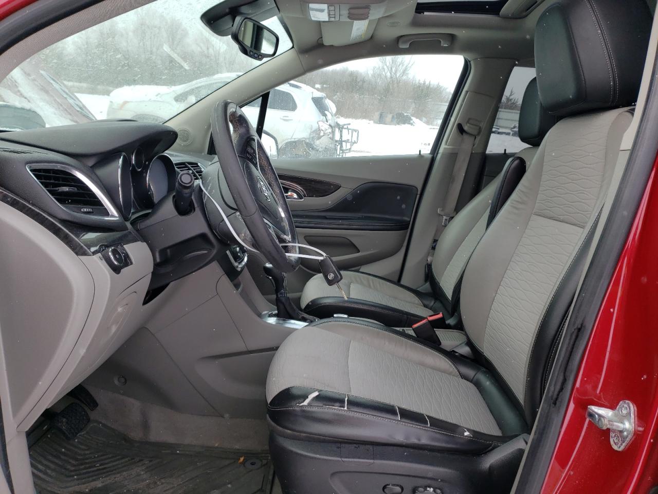 2015 BUICK ENCORE with FRONT END damage, VIN KL4CJFSB7FB057489