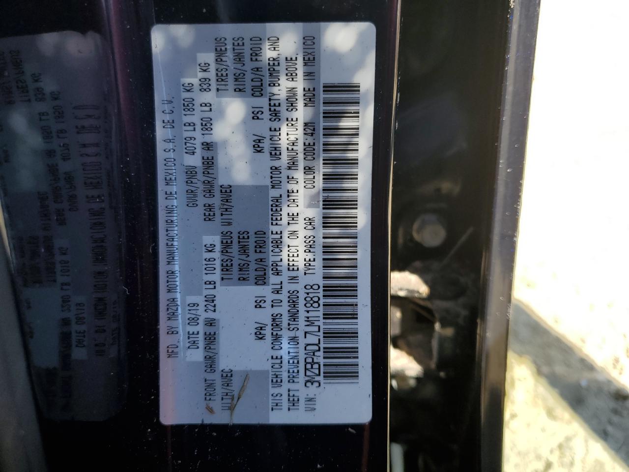2020 Mazda 3 - Image 13