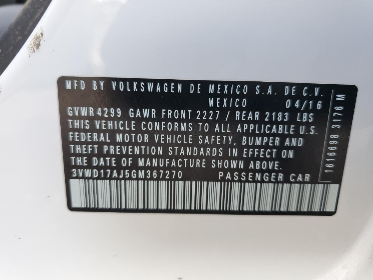 2016 Volkswagen Jetta - Image 14