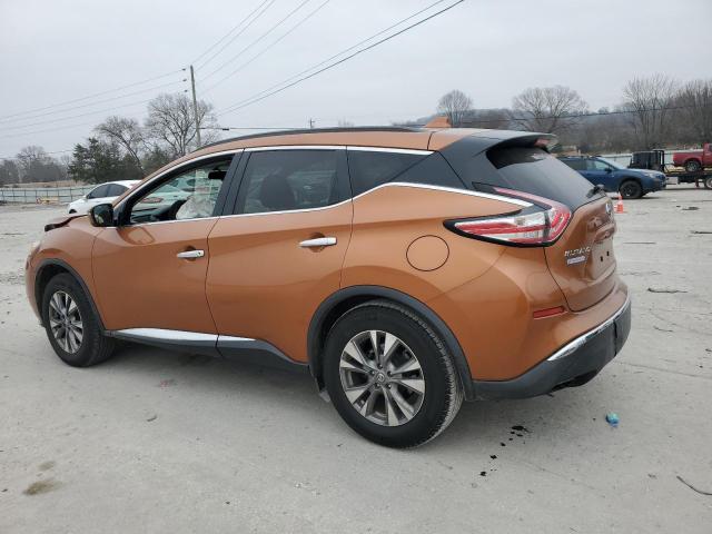  NISSAN MURANO 2017 Оранжевый