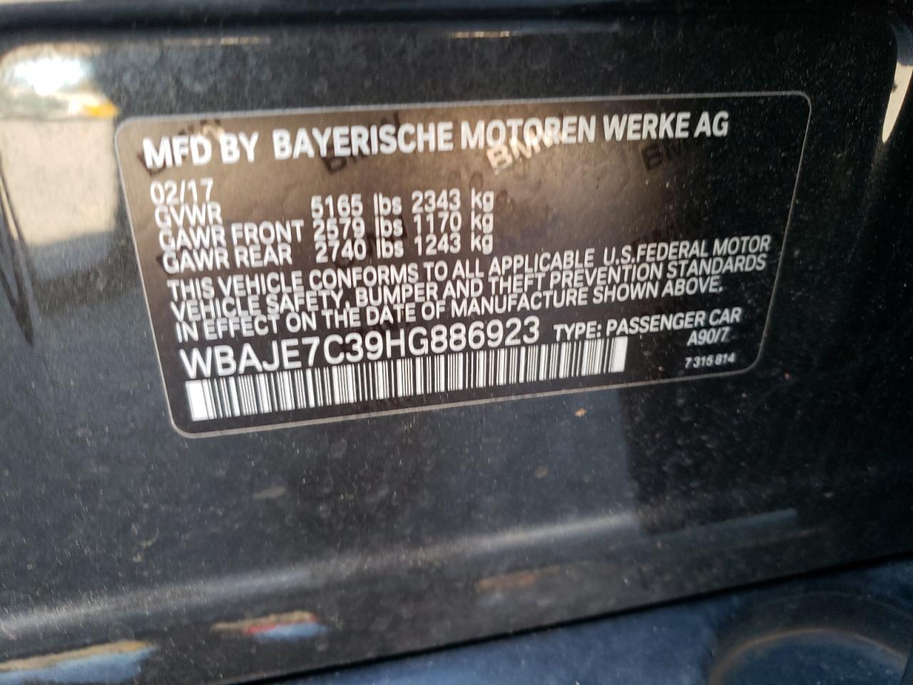 2017 BMW 5er - Image 15