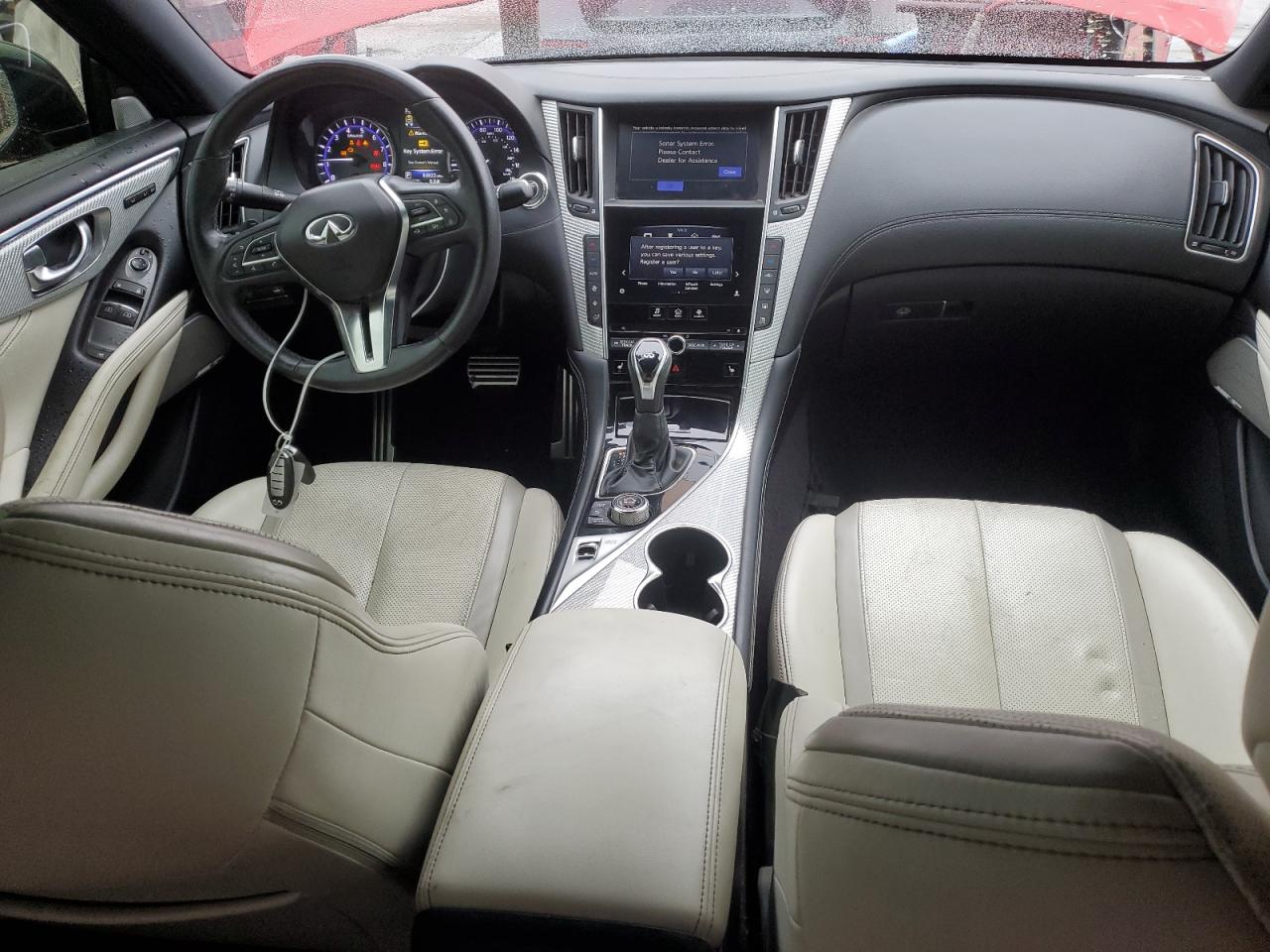 2017 Infiniti Q60 Red Sport 400 VIN: JN1FV7EK5HM610790 Lot: 45775315