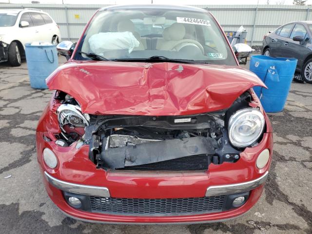  FIAT 500 2012 Красный