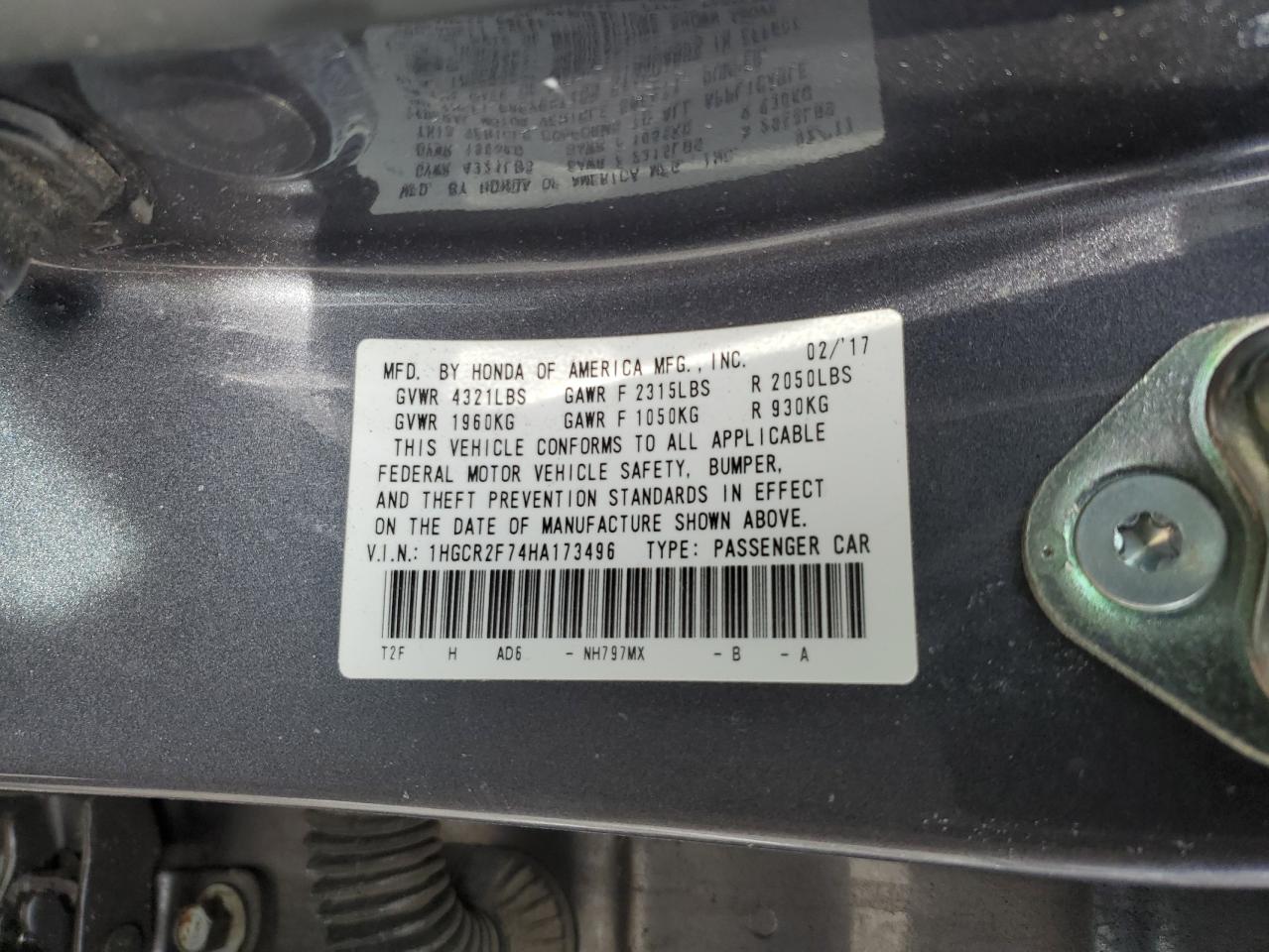 2017 Honda Accord - Image 13