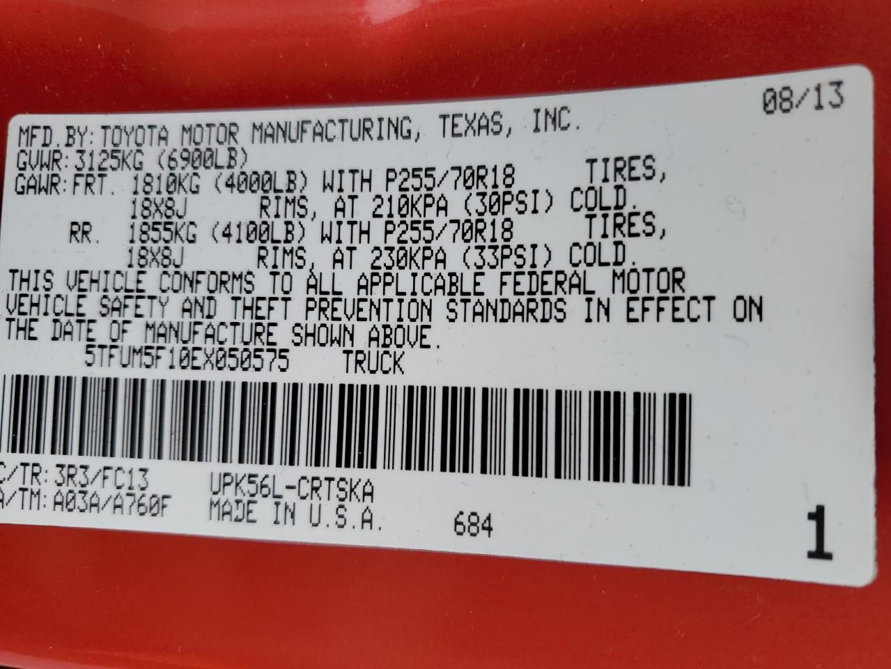 2014 Toyota Tundra - Image 12
