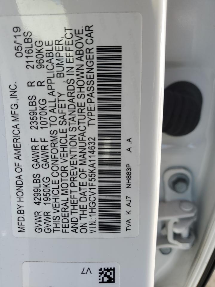 2019 Honda Accord - Image 12