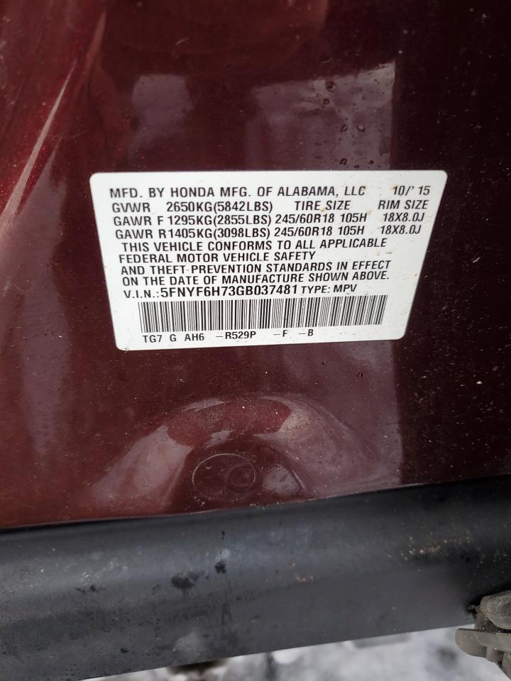 2016 Honda Pilot - Image 13