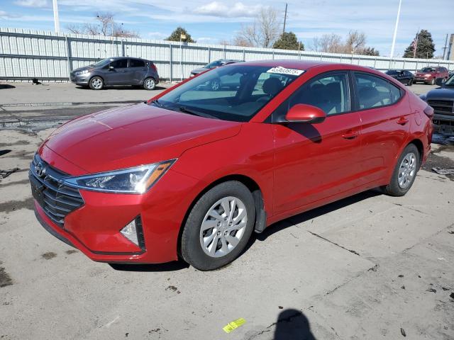  HYUNDAI ELANTRA 2020 Red