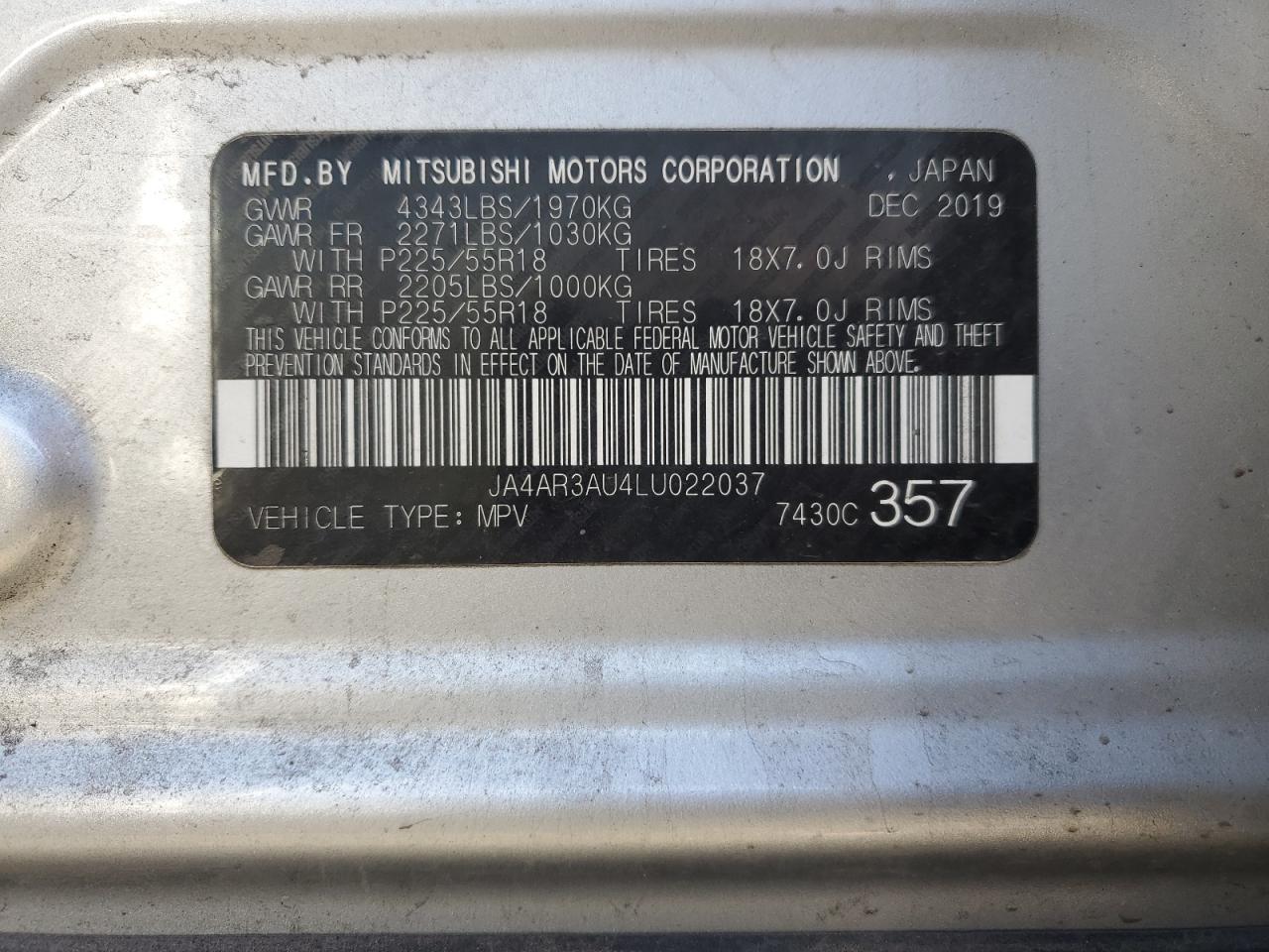 2020 Mitsubishi Outlander - Image 13