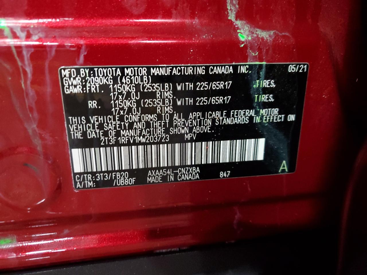 2021 Toyota RAV 4 - Image 13