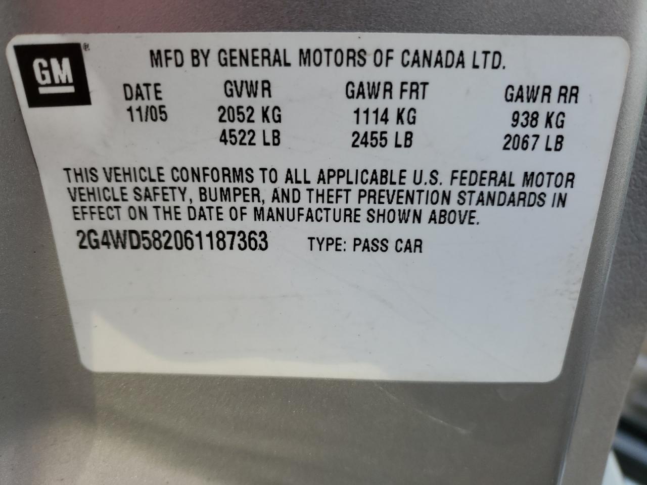 2006 Buick LaCrosse - Image 15