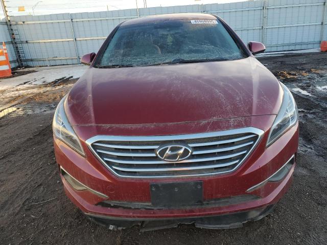 Sedans HYUNDAI SONATA 2016 Czerwony