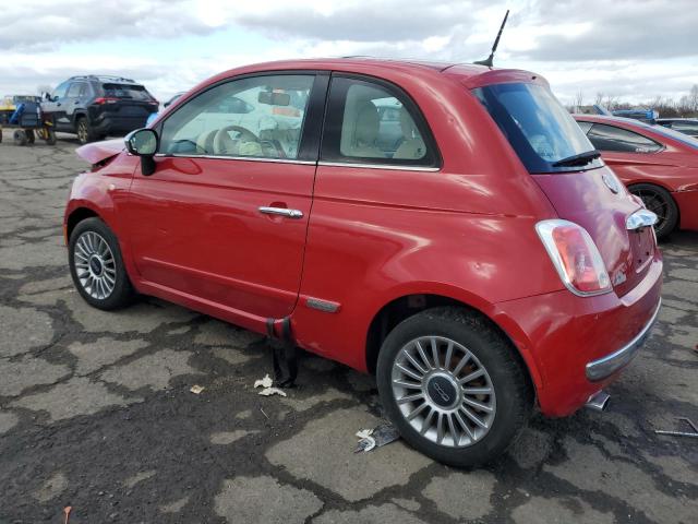  FIAT 500 2012 Красный