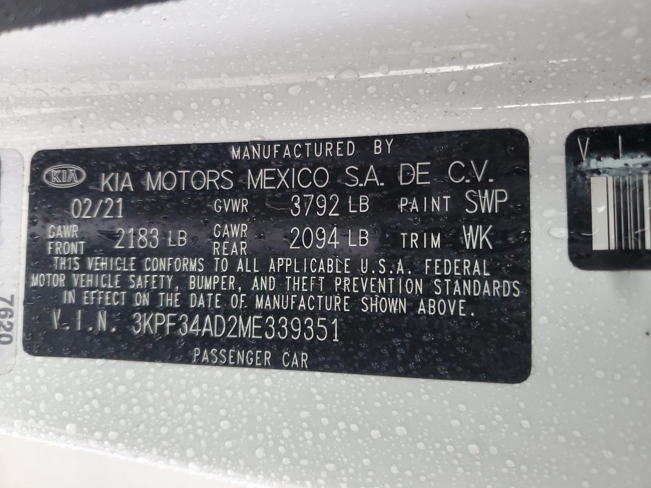 2021 Kia Forte - Image 12