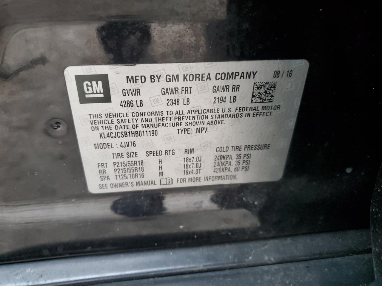 2017 Buick Encore - Image 13