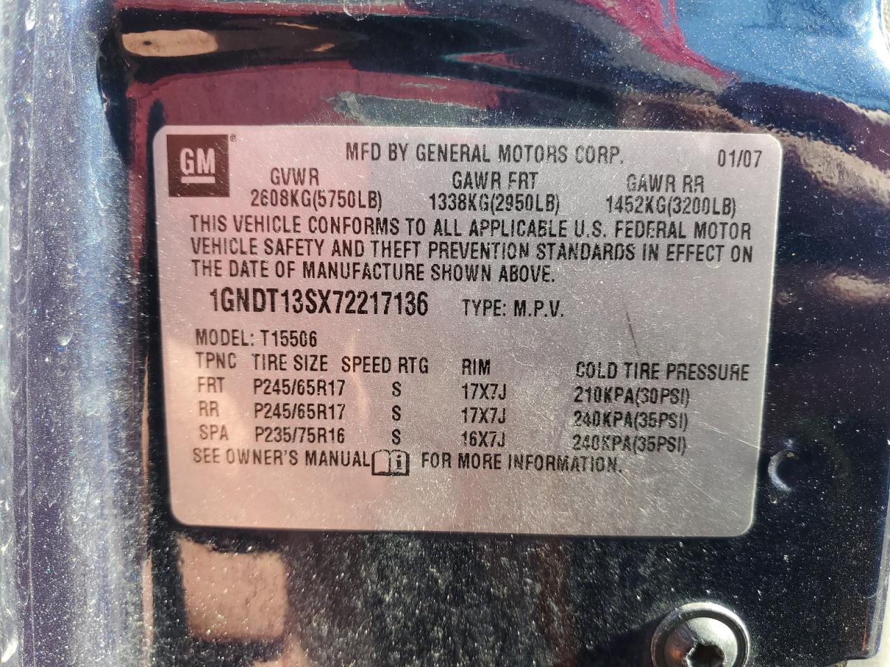 2007 Chevrolet TrailBlazer - Image 13