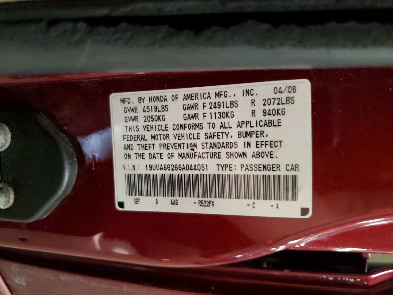 2006 Acura TL - Image 13