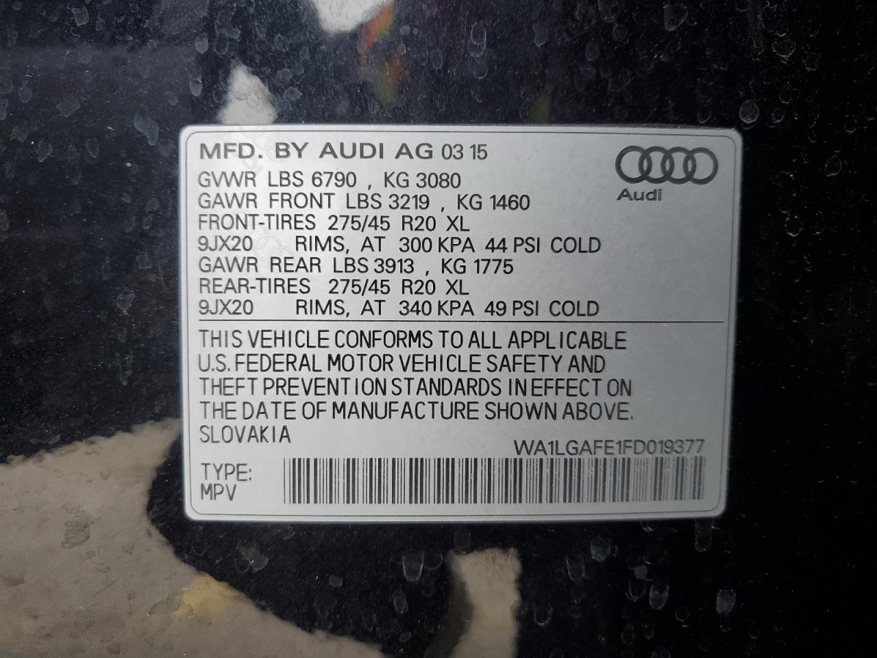 2015 Audi Q7 - Image 13