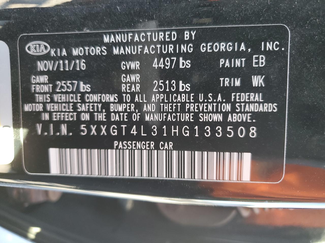 2017 Kia Optima - Image 12