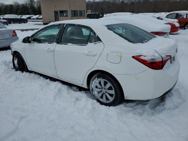  TOYOTA COROLLA 2016 Biały